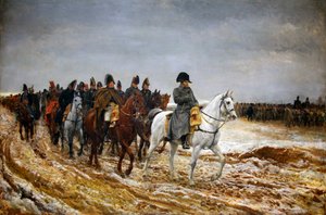 1814. French Campaign by Jean Louis Ernest Meissonier