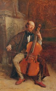 Alexandre Batta, the Cellist, 1855