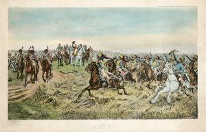 Charge of the French Cuirassiers at Friedland on 14 June 1807 by Jean Louis Ernest Meissonier