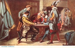 Soldiers Gambling