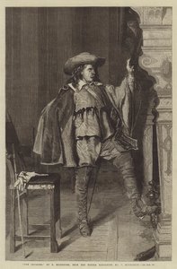 The Cavalier, from the Winter Exhibition, No 7, Haymarket by Jean Louis Ernest Meissonier
