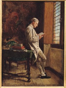 The Reader in White, 1857 by Jean Louis Ernest Meissonier