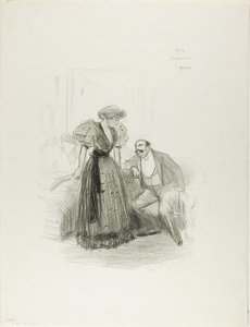 At an Evening Party by Jean Louis Forain