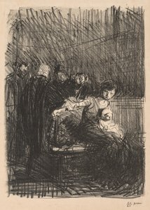 Court Recess by Jean Louis Forain