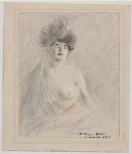 Courtesan (recto)