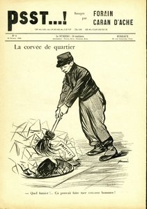 Illustration by Jean-Louis Forain in Psst...! by Jean Louis Forain