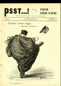Illustration by Jean-Louis Forain in Psst...! by Jean Louis Forain