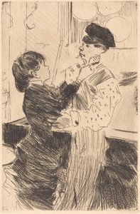 Knotting the Cravat by Jean Louis Forain