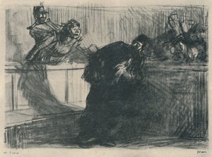 The Lawyer Invective, 1919 by Jean Louis Forain