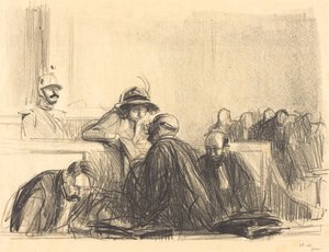 Lawyer Talking to His Client by Jean Louis Forain