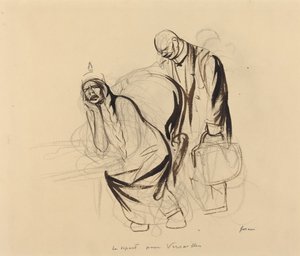 Departure for Versailles by Jean Louis Forain