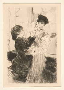 Knotting the Tie by Jean Louis Forain