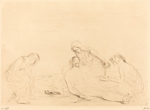 Pietà (third plate)