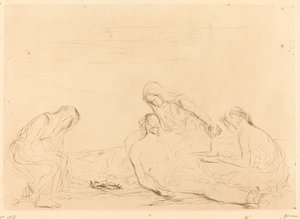 Pietà (third plate)