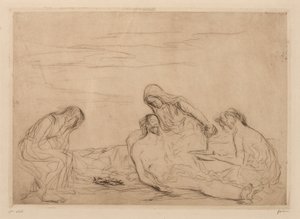 Pieta by Jean Louis Forain