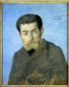 Portrait of the French Writer Joris Karl Huysmans