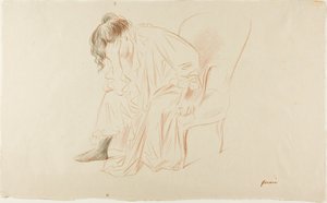 Seated Woman, Head in Right Hand
