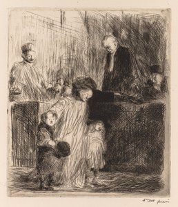 Exit from the Hearing by Jean Louis Forain