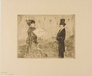 The Bouquet by Jean Louis Forain