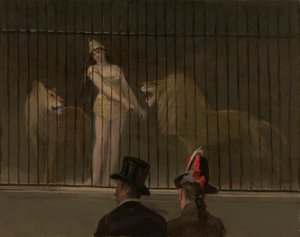 The Lion-Tamer by Jean Louis Forain