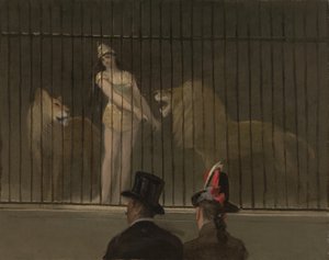 The Lion-Tamer by Jean Louis Forain