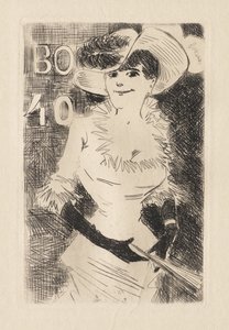 The Walker by Jean Louis Forain