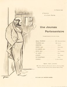 A Parliamentary Day by Jean Louis Forain