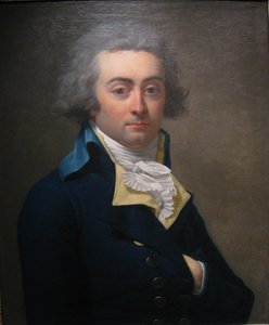 Portrait of Marie-Jean Hérault de Séchelles by Jean Louis Laneuville