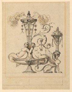 Design for a Decorative Arabesque