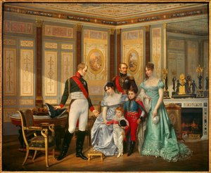 The Impress Josephine de Beauharnais Received Tsar Alexandre I by Jean Louis Victor Viger du Vigneau