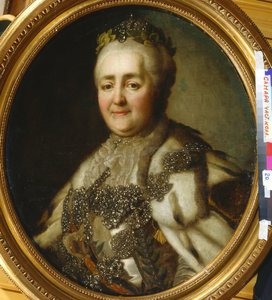 Portrait of Empress Catherine II by Jean Louis Voille