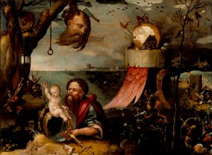 Saint Christopher and the Christ Child