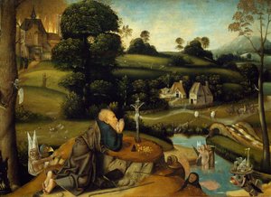 Temptation of St Anthony by Jean Mandyn