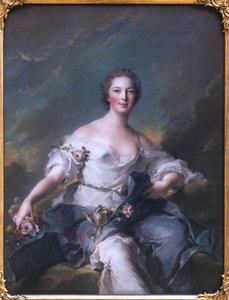 Marquioness of Baglion as Flora by Jean Marc Nattier