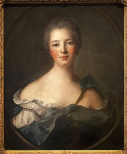 Jeanne Antoinette Poisson, Marquise of Pompadour by Jean Marc Nattier