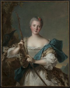 Portrait of a Woman as Diana by Jean Marc Nattier
