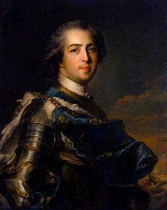 Portrait of King Louis XV by Jean Marc Nattier