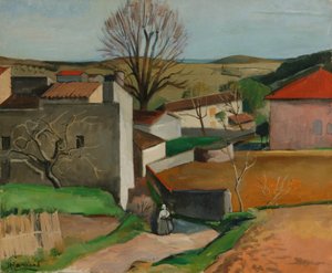 French Village by Jean Marchand