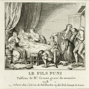 The Punished Son by Jean Michel Moreau