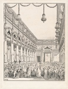 The Royal Feast - Celebration for the Birth of Monseigneur le Dauphin, January 21, 1782