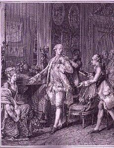 The Grand Toilet, engraved by A.L. Romanet
