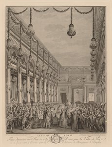 The Royal Feast at the Hôtel de Ville, January 21, 1782