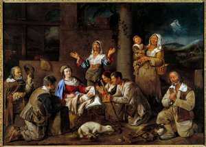 The Adoration of the Shepherds by Jean Michelin
