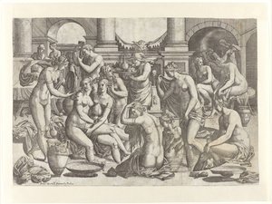 Bathing Nymphs
