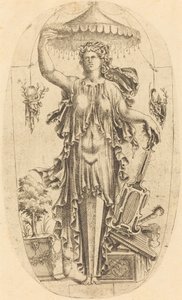 Woman with Musical Instrument