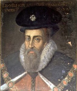 Portrait of Robert Cecil (c.1563-1612) 1st Earl of Salisbury and 1st Viscount Cranborne