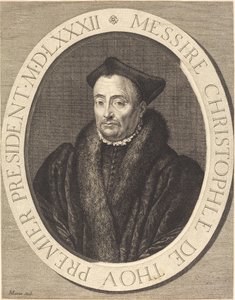 Christophe de Thou by Jean Morin
