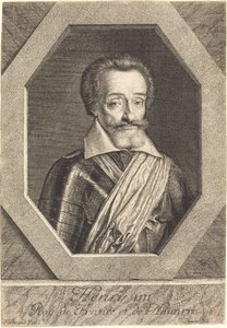 Henry IV by Jean Morin after Louis Elle I