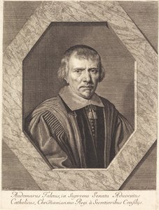 Omer Talon by Jean Morin after Philippe de Champaigne