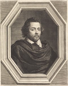 Nicolas Chrystin by Jean Morin, after Sir Anthony van Dyck